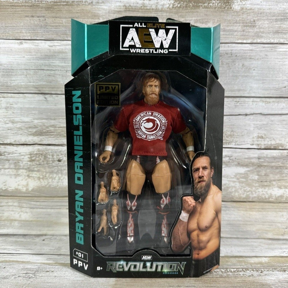BRYAN DANIELSON AEW PPV Series #01 All Elite Wrestling Figure REVOLUTION Target